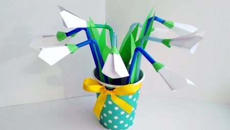 Comment faire des perce-neige en origami ?