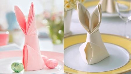 How to make a bunny or rabbit from a napkin?