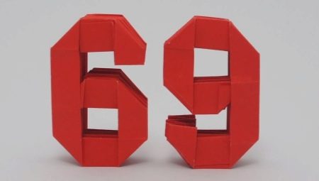 How to fold origami as numbers?