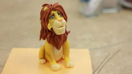 How to mold a lion from plasticine?