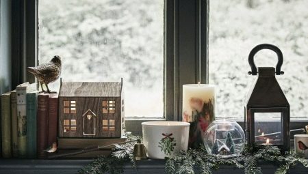 How to decorate a windowsill for the New Year?