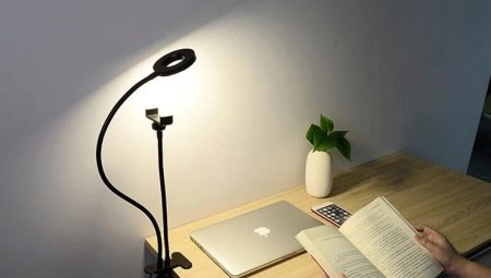 How to choose a tabletop ring lamp?