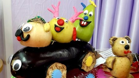 What crafts to make from eggplant?