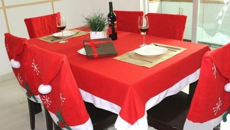 What are red tablecloths and how to choose them?