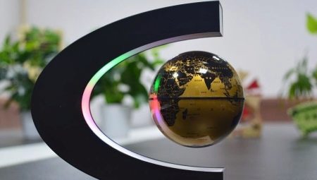 Levitating globe: description and principle of operation