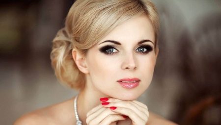 Makeup for gray eyes