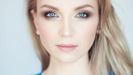 Makeup for light eyes