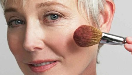 Makeup for women after 50 years
