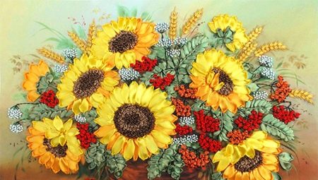 Ribbon embroidery kits