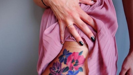 Overview of color tattoos for girls and their location