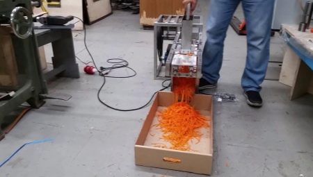Description of electric carrot graters and their selection