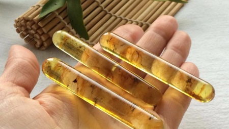 Description and purpose of amber massage sticks