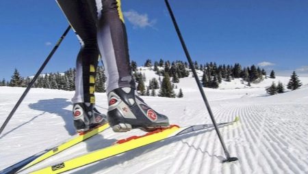 Description and installation of cross-country ski mounts