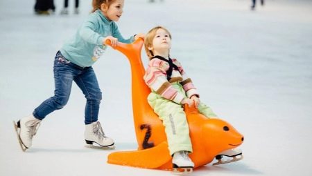 Ice skating supports