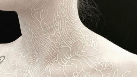 Features of white tattoos