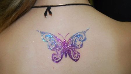 Features of glitter tattoo and their varieties