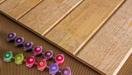 Features of paintings by numbers on wood