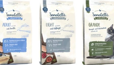 Caractéristiques de la nourriture pour chats et chats Sanabelle
