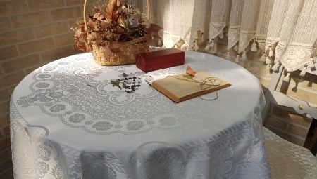 Features of round tablecloths