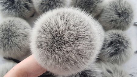 Features of fur pom-poms
