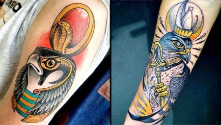 Features of the God Ra tattoo