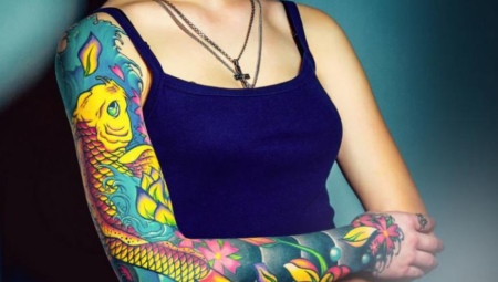 Caractéristiques et variétés de tatouages de couleur