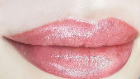 Permanent makeup in watercolor technique