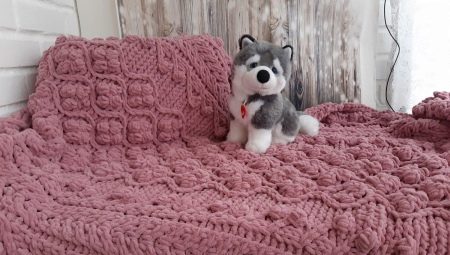 Blankets from Alize Puffy yarn