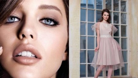 We select makeup for the dress