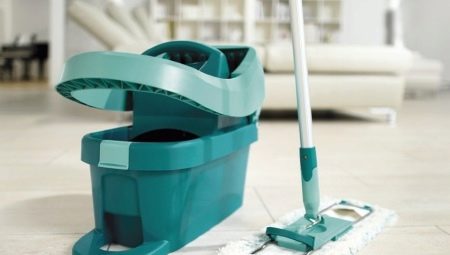 We select a mop with a spin