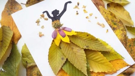Crafts Girl-Autumn from leaves