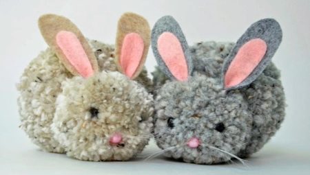 Crafts from pompons