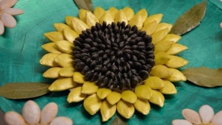 Artisanat à partir de graines de citrouille