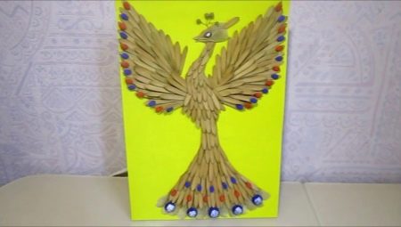 Crafts on the theme of the Firebird