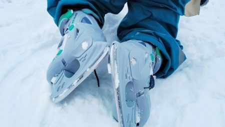 Sliding skates for a boy
