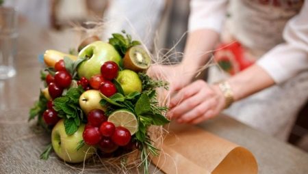 Assembling bouquets of products for women with your own hands