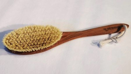 Dry massage brushes