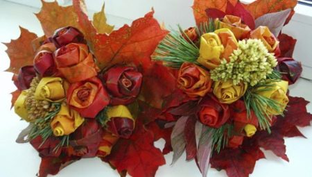 Faire des bouquets de feuilles d'érable de vos propres mains