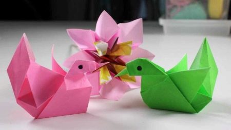 Making origami from A4 paper