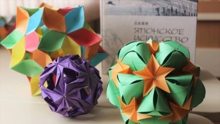 Making origami paper balls
