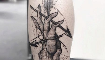Tattoo sketch style