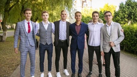 Stylish images for boys at the prom in the 9th grade