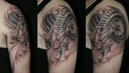 Tatouage de bélier: signification et croquis