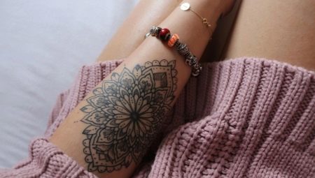 Mandala tattoo for girls