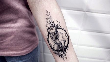 Tattoo on the forearm for girls