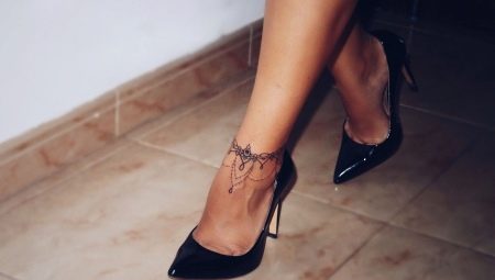 Ankle tattoo