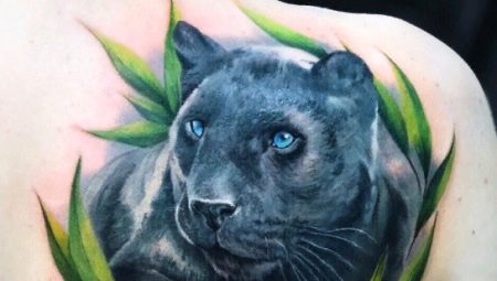 Panther tattoo for girls