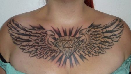 Tattoo with diamonds (diamonds)