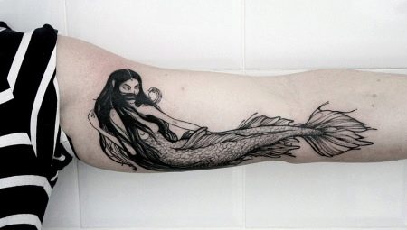 Mermaid tattoo