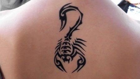 Scorpio tattoo for girls